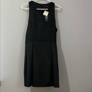 Black sparkly skater dress